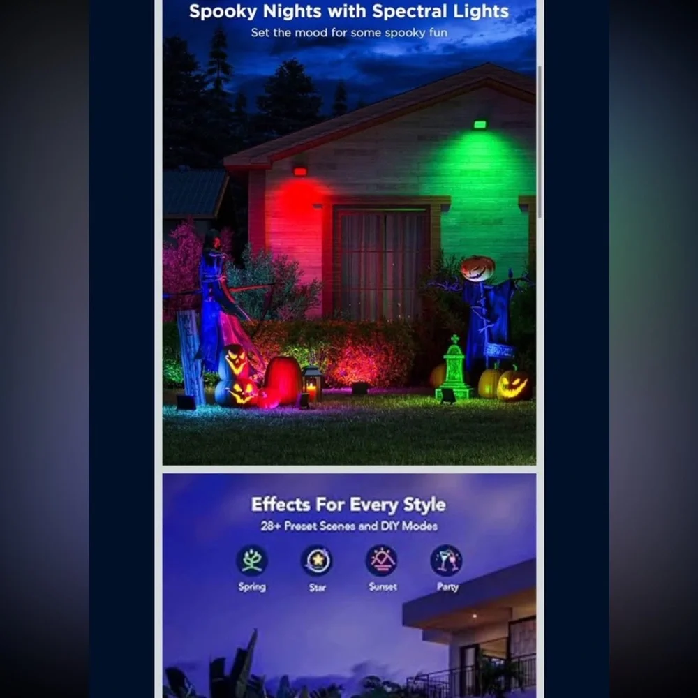 Govee Spectral Party Lights with Multicolor LED